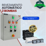 Quadro De Comando Recalque Revezamento Automático 5cv 5cv